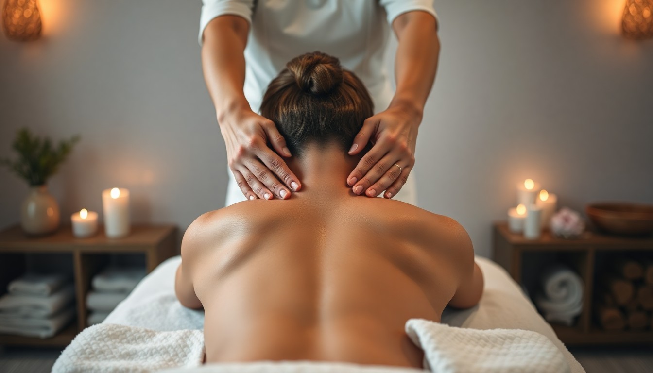 Massage douceur du monde — dos & jambes