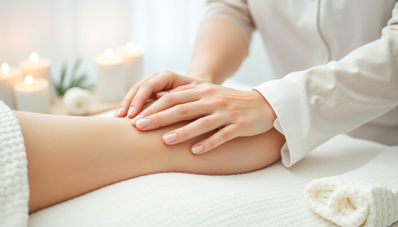 Soin oncologie — massage douceur